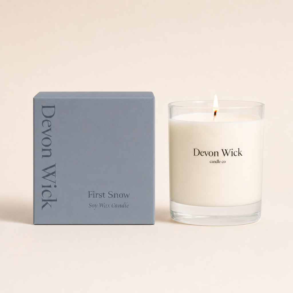 First Snow Soy Wax Candle