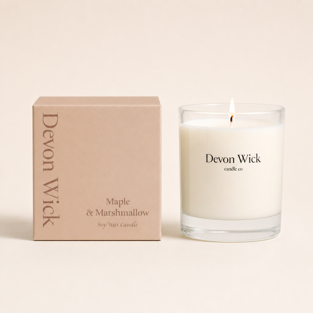 Maple & Marshmallow Soy Wax Candle