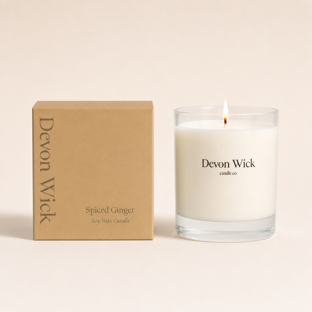 Spiced Ginger Soy Wax Candle