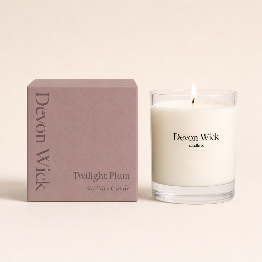 Twilight Plum Soy Wax Candle