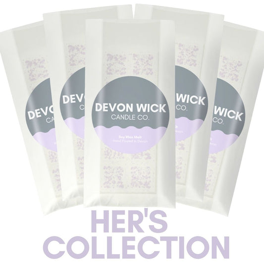 Devon Wick Candle Co. Limited Her's Perfume Snap Bar Collection
