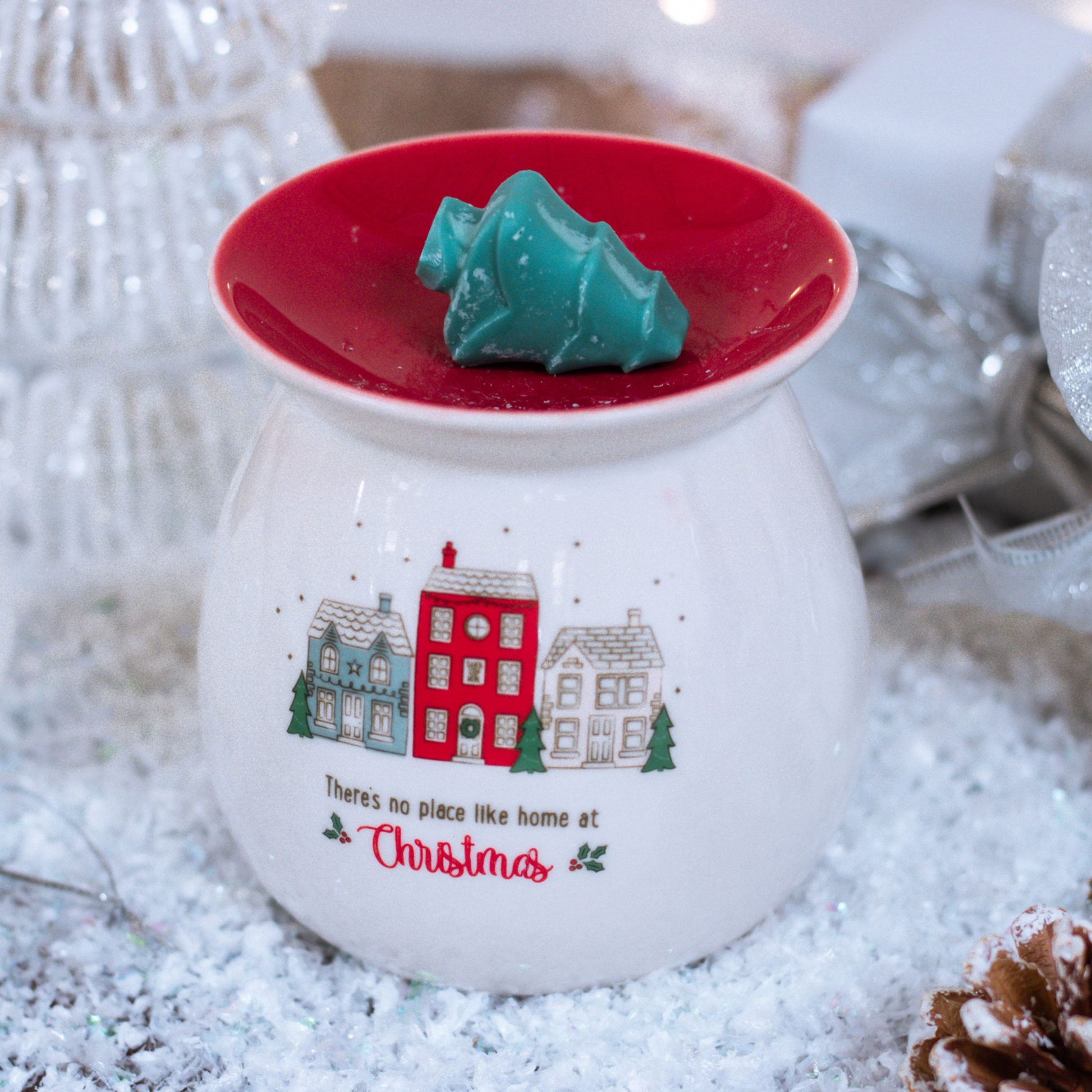 Devon Wick Candle Co. Limited No Place Like Home Christmas Tealight Wax Melter & Melt