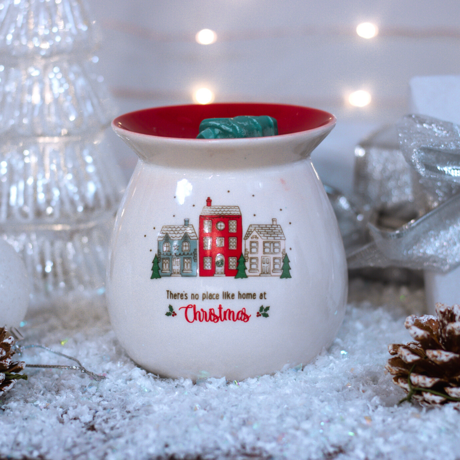 Devon Wick Candle Co. Limited No Place Like Home Christmas Tealight Wax Melter & Melt