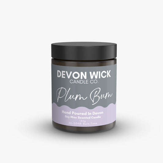 Devon Wick Candle Co. Limited Plum Bum Soy Wax Candle