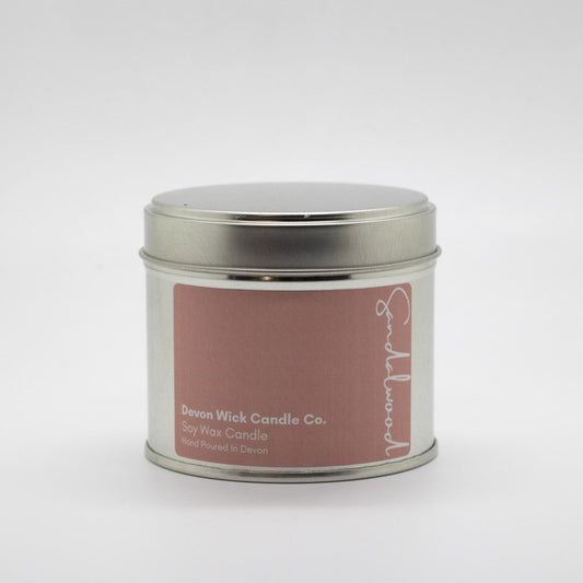 Devon Wick Candle Co. Limited Sandalwood Soy Wax Tinned Candle